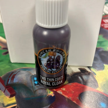 Two thin coats Royal Cloak