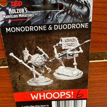 D&D Miniatures Monodrone & Duodrone Wave 6