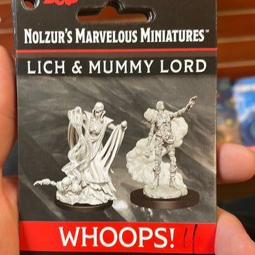 Lich & mummy lord Wave 11