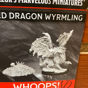 D&D Miniatures Red Dragon Wyrmling Wave 10