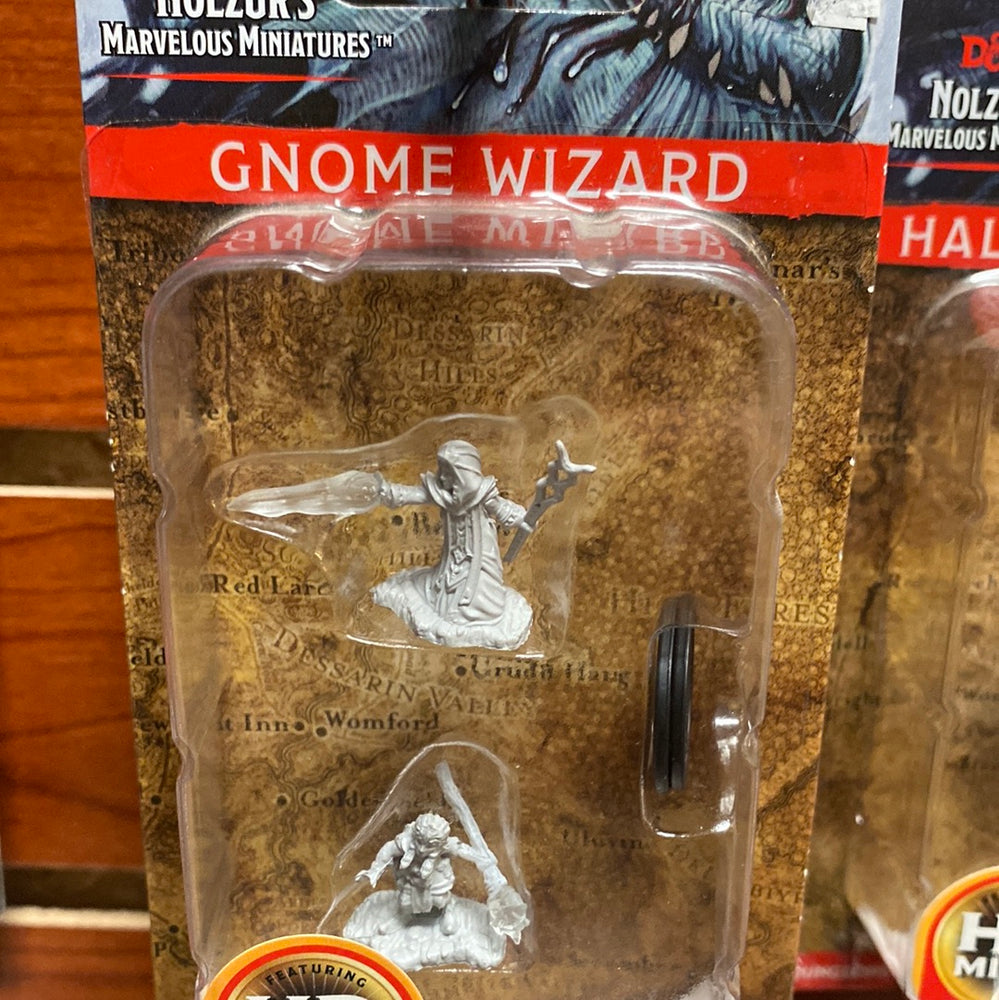 D&D Miniatures Gnome Wizard