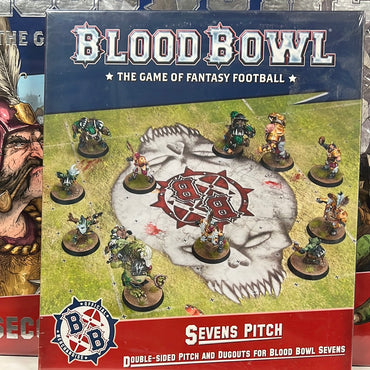 Sevens Pitch: Double-sided Pitch and Dugouts for Blood Bowl Sevens