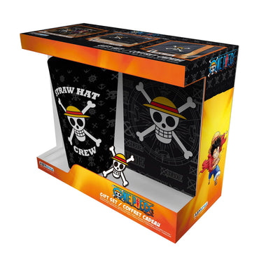 One Piece Gift Set - Cup, Pin and Note Book