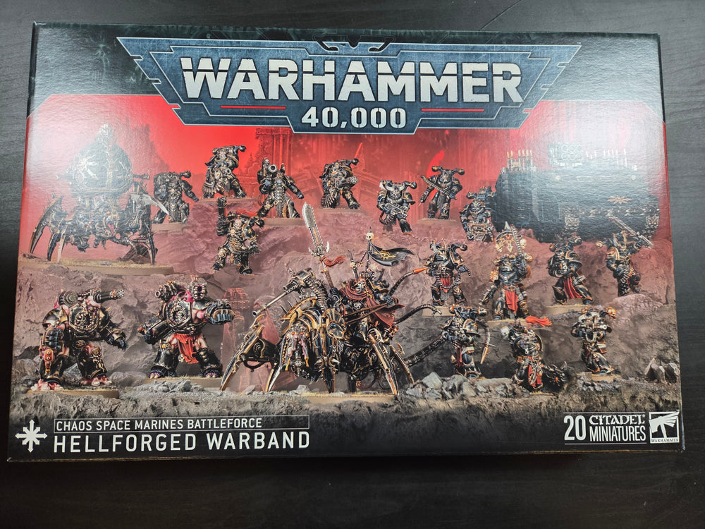 Chaos Space Marines - Hellforged Warband
