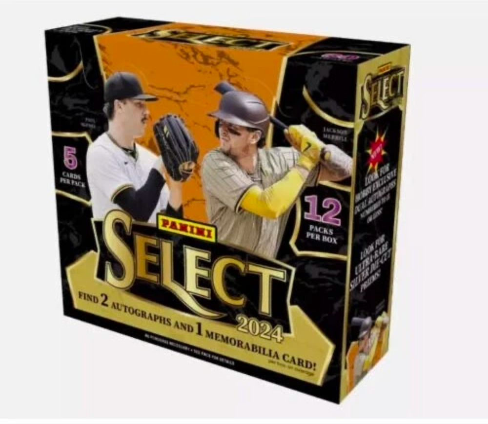 2024 Panini Select Baseball Hobby Box