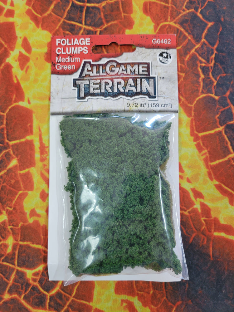 All Game Terrain - Foliage Clumps Medium Green