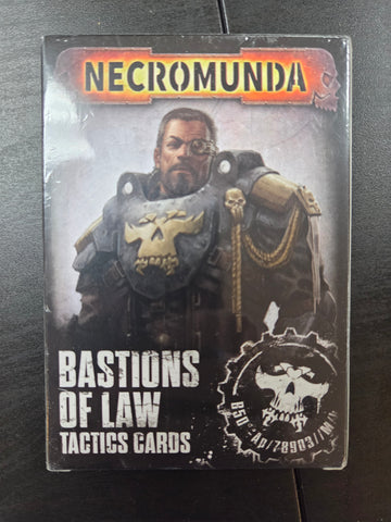 Necromunda - Bastions of Law Tactics Cards