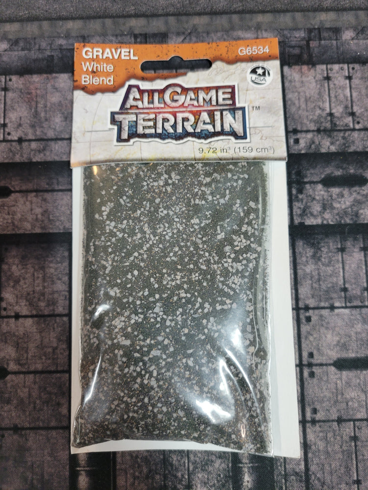 All Game Terrain - Gravel White Blend