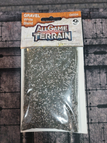 All Game Terrain - Gravel White Blend