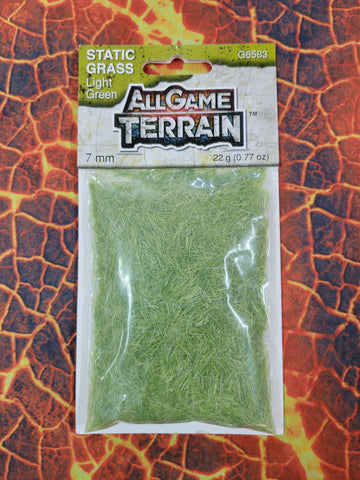 All Game Terrain - Static Grass Light Green 7mm