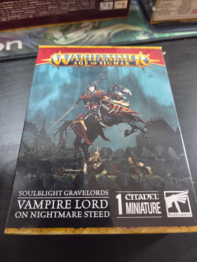 Soulblight Gravelords - Vampire Lord on Nightmare Steed
