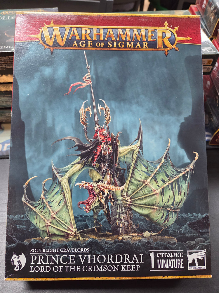 Soulblight Gravelords - Prince Vhordari Lord of the Crimson Keep