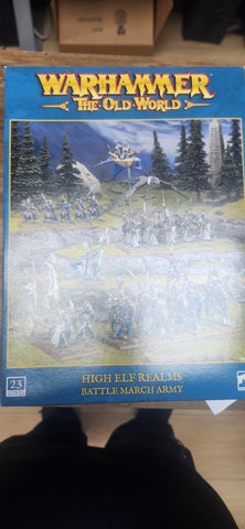 High Elf Realms: Battle March Army