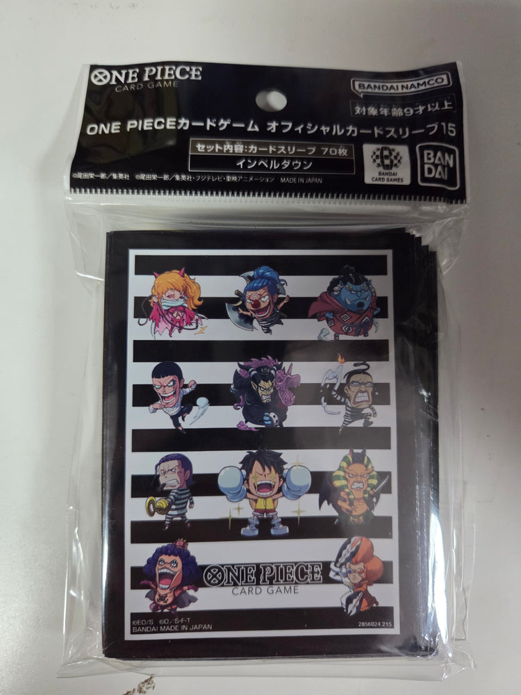 One Piece Card Game Official Sleeves - Impel Down (70-Pack) - Bandai Card Sleeves