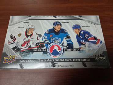 2025-26 Upper Deck AHL Hockey Hobby Box