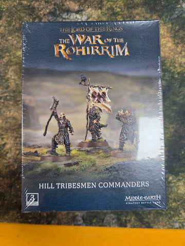 Middle Earth Strategy Battle Game - Hill Tribesmen Commanders