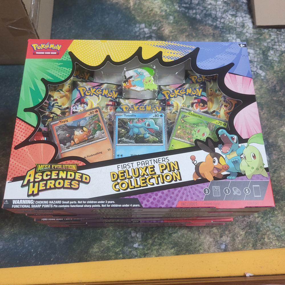 Ascended Heroes First Partners Deluxe Pin Collection
