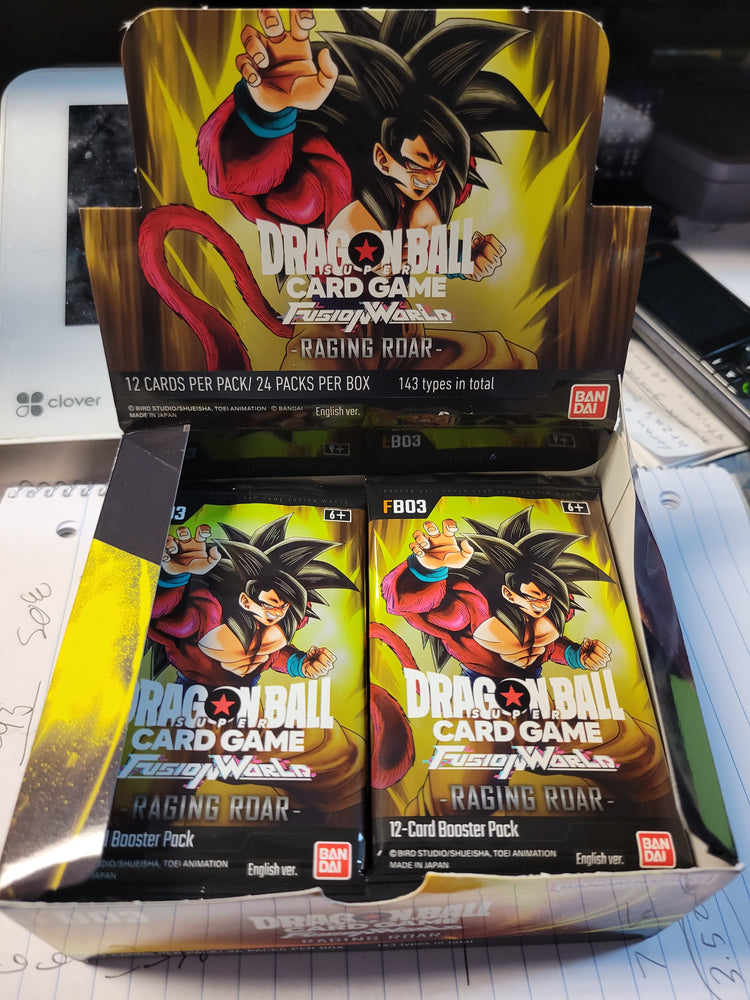 Dragonball Fusion World - Raging Roar Booster Box