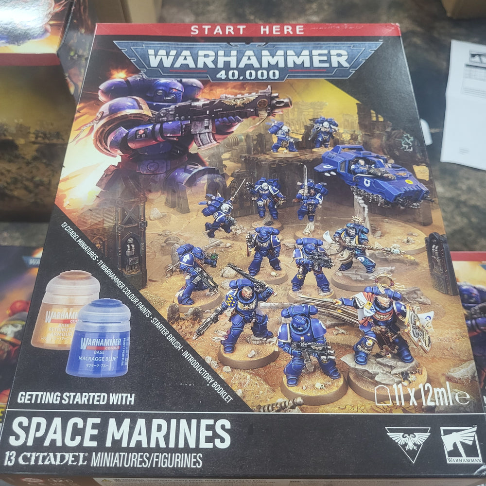 Warhammer 40,000 Getting Started With Space Marines