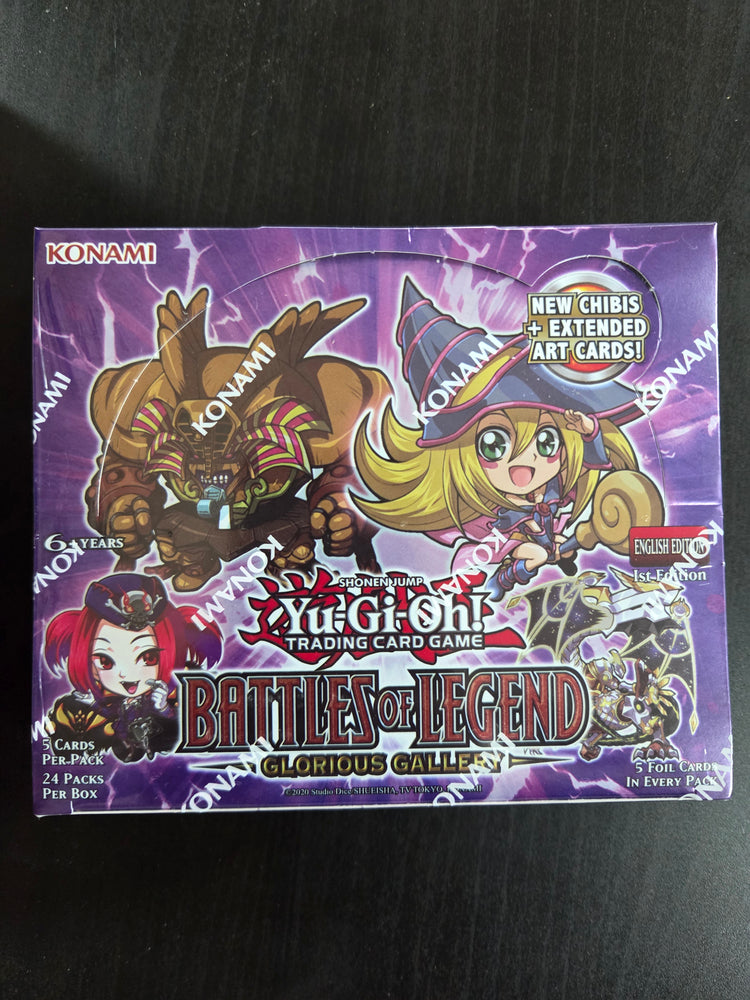Yugioh - Battle of Legends Glorious Gallery Booster