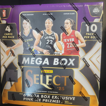 2025 Panini Select WNBA Basketball Hobby Mega Box