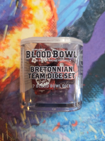 Blood Bowl - Bretonnian Team Dice Set