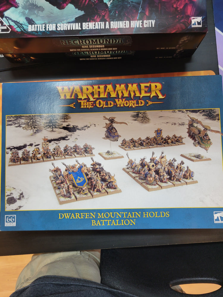 Dwarven Mountain Holds - Dwarven Mountain Holds Battalion