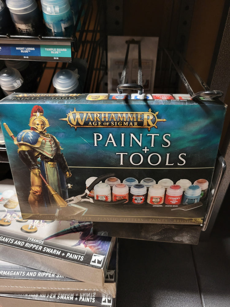 Warhammer Age of Sigmar - Paint + Tools Set