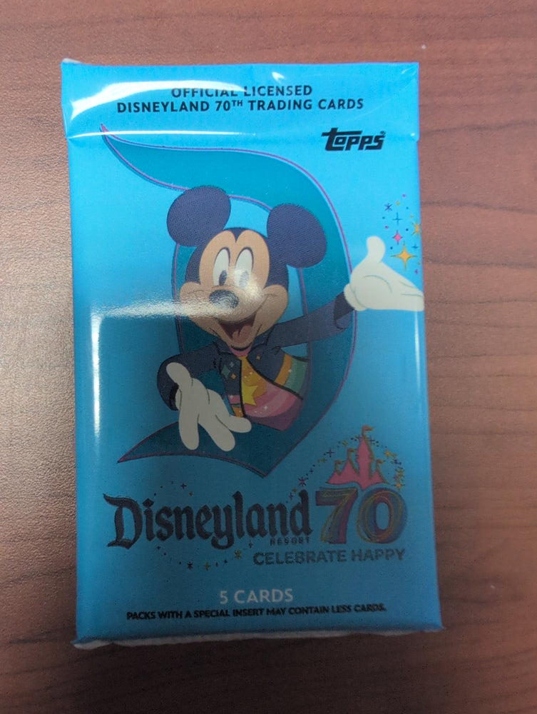 Disneyland 70 Topps Pack