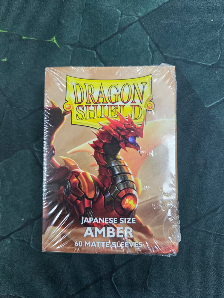Dragon Shield Japanese Size - Amber