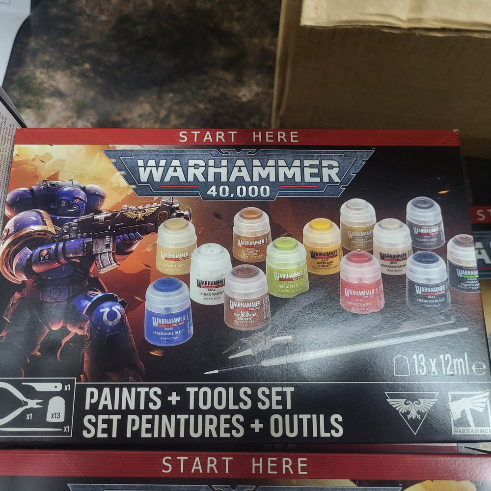 Paints+Tools set