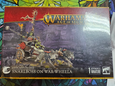 Gloomspite Gitz - Snarlboss on War Wheela
