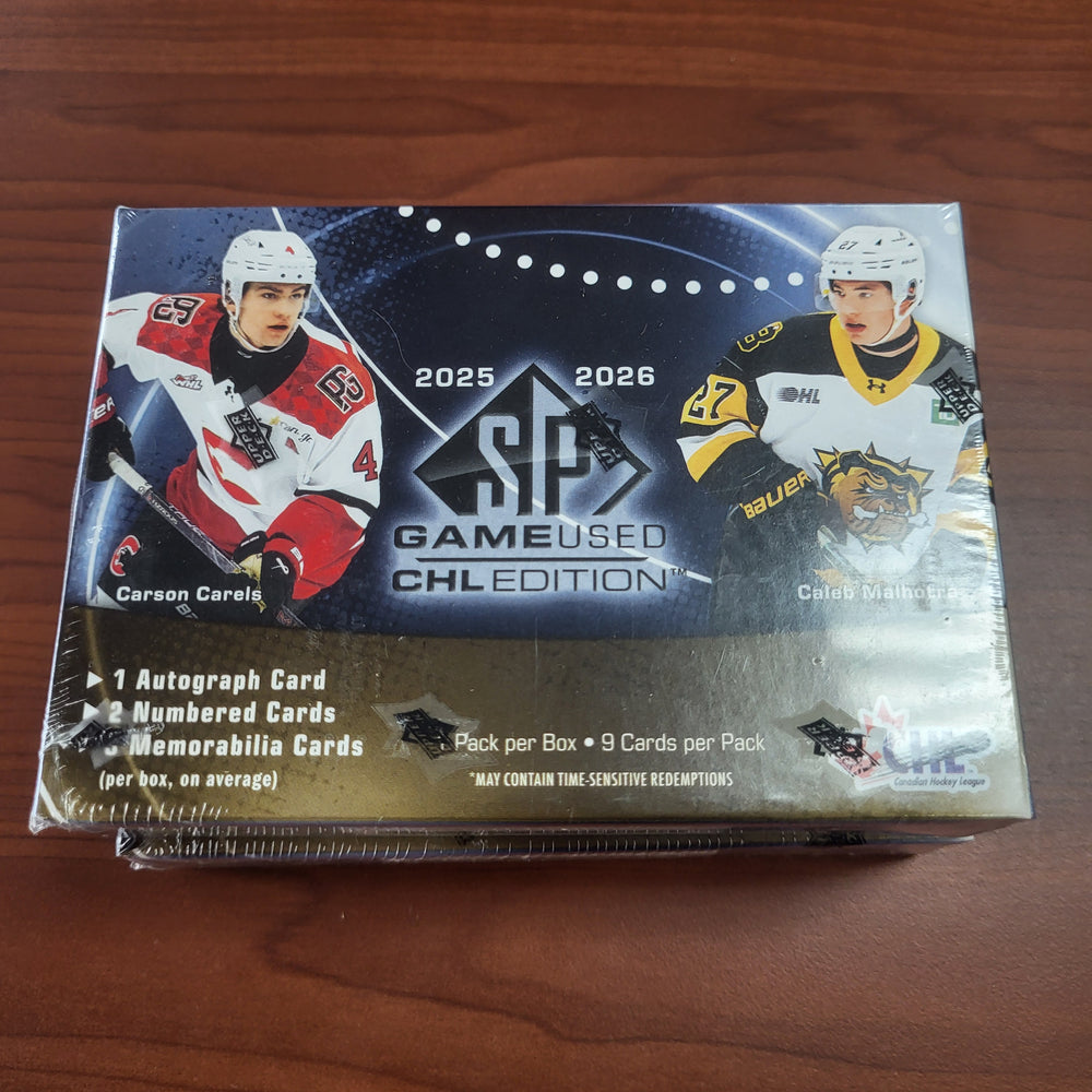 Upper Deck Sp Game USED CHL edition