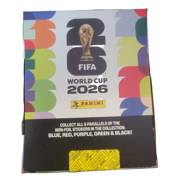 2026 Panini FIFA World Cup Soccer Sticker 50-Pack Box