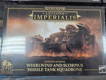 Legions Imperialis - Whirlwind and Sqorpius Missle Tank Squadrons