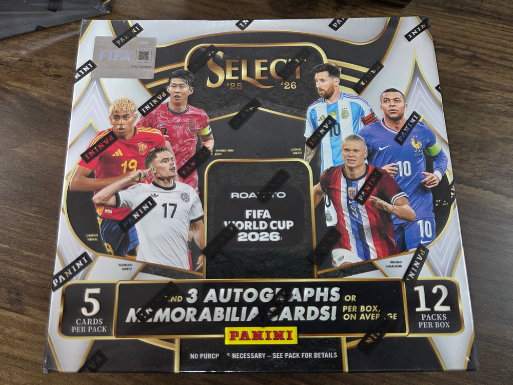 2025-26 Panini Select Road to FIFA World Cup Soccer Hobby Box