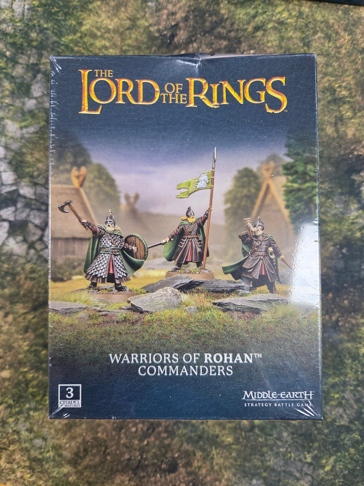 Middle Earth Strategy Battle Game - Warriors of Rohan Commanders