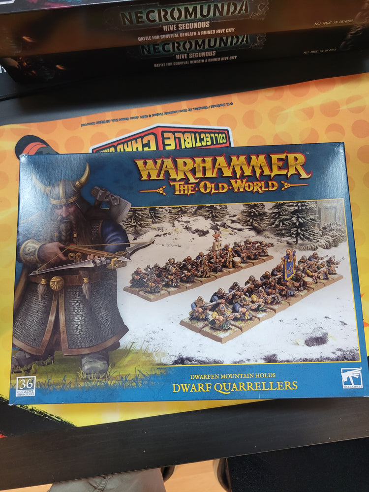 Dwarven Mountain Holds - Dwarf Quarrellers