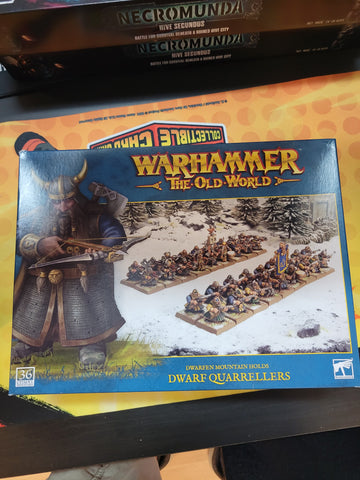 Dwarven Mountain Holds - Dwarf Quarrellers