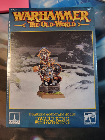 Dwarven Mountain Holds - Dwarf King With Oathstone