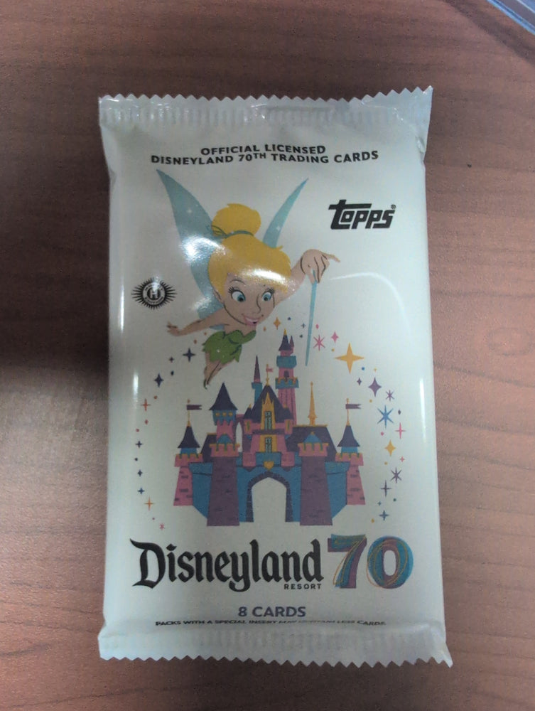 Disneyland 70 Topps Hobby Pack