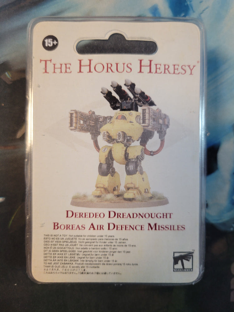 The Horus Heresy - Deredeo Dreadnought Boreas Air Defence Missiles