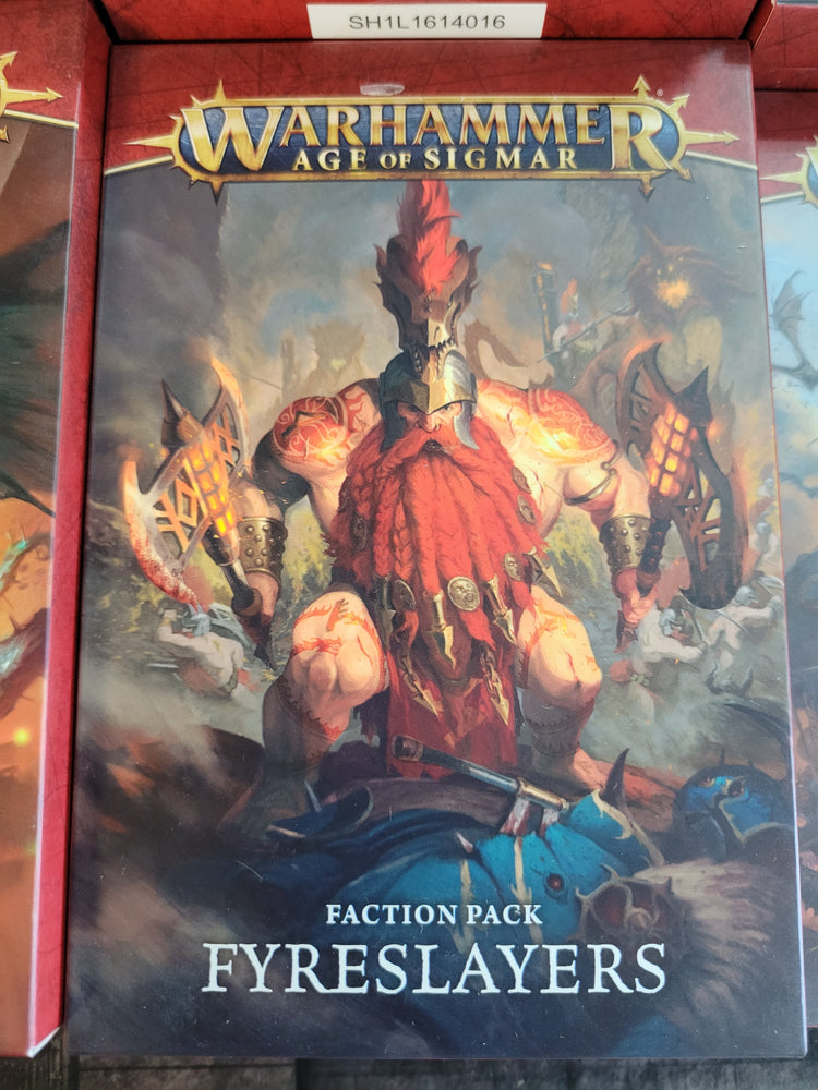 Age of Sigmar - Faction Pack Fyreslayers