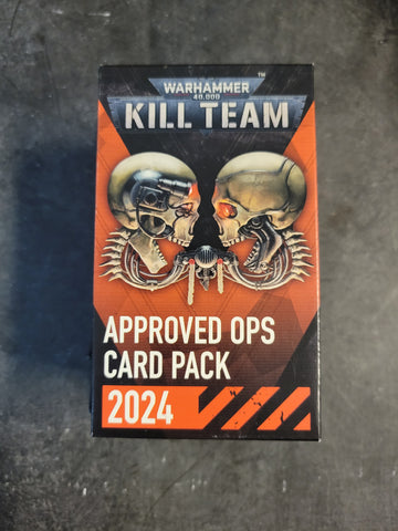 Kill Team - Approved Ops Card Pack 2024