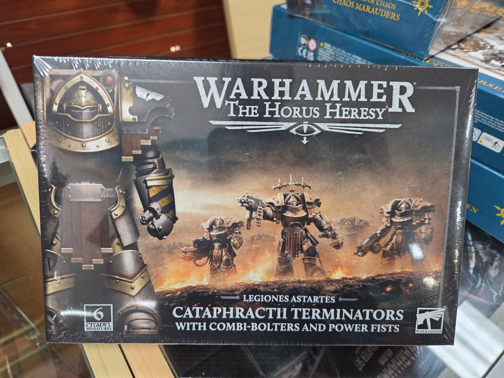 Legiones Astartes - Cataphractii terminators with combi-bolters and power fists