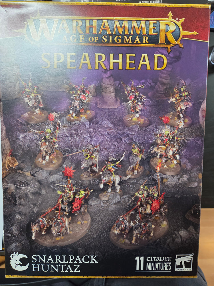 Gloomspite Gitz - Snarlpack Huntaz Spearhead