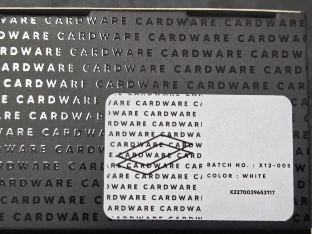Cardware - White Sleeves