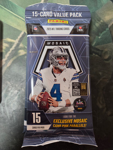 2025 Mosaic Football Fat Pack