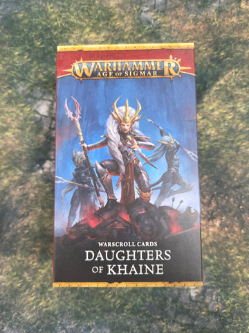 Daughters of Khaine - Warscroll Cards