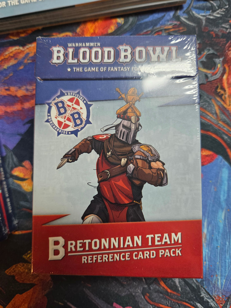 Blood Bowl - Bretonnian Team Reference Card Pack